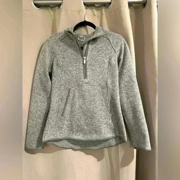 Women’s Grey Lululemon Fleece Pullover - Picture 1 of 5